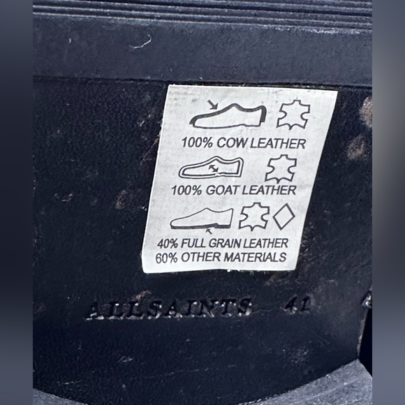 NWOB ALLSAINTS Men's Eli Pull On Chelsea Boots, Size EU 41 / US 8 - Picture 14 of 14